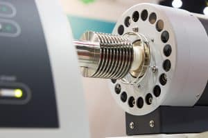 Closeup of Thermal Expansion Dilatometer